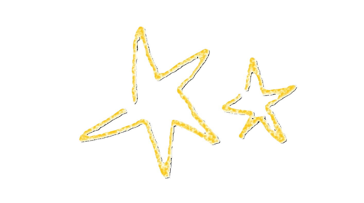 Stars scrolling the screen